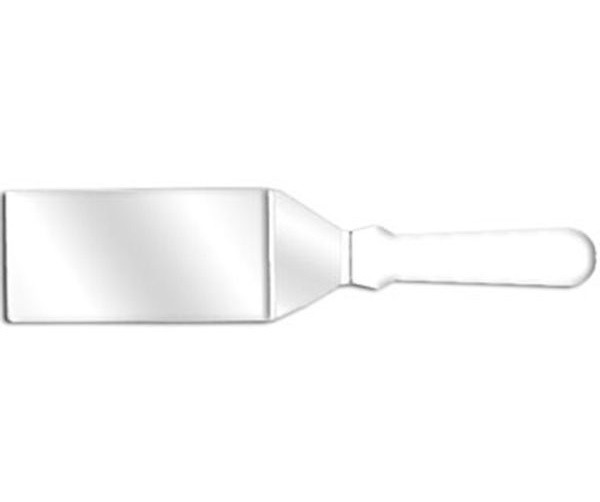Adcraft Turner Square 6X3 White Handle, Model# CUT-T63WH