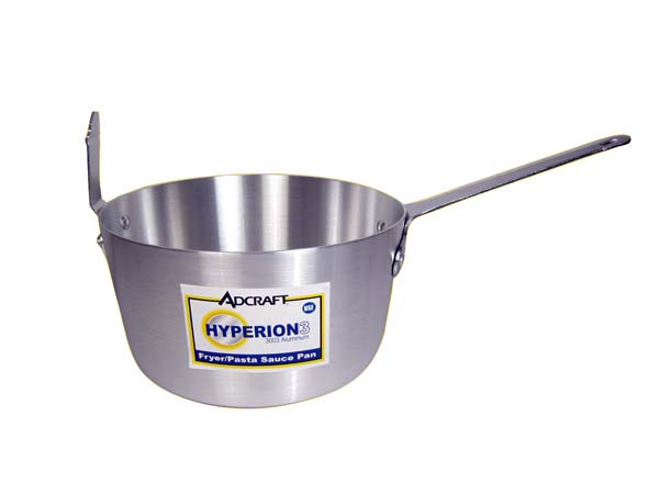 Adcraft Sauce Pan 5 Qt Alum W/Fry Hook, Model# H3-FP5