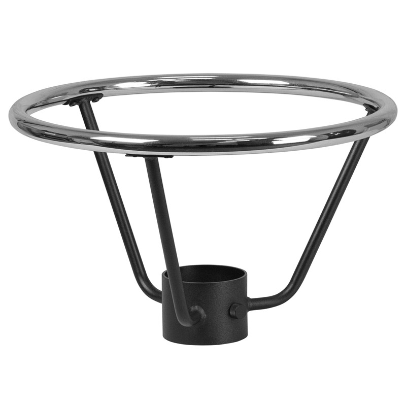 Flash Furniture Bar Height Table Base Foot Ring with 4.25" Column Ring 19.5" Diameter, Model# XU-DG-30175-4-GG