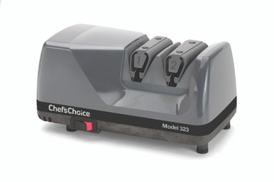 Chefschoice Model 323 Commercial Electric Knife Sharpener, 2-stage  20-degree Dizor, In Gray (0323000) : Target