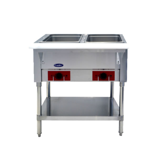 Cook Rite 2 Well Electric Steam Table, Model# CSTEA-2C