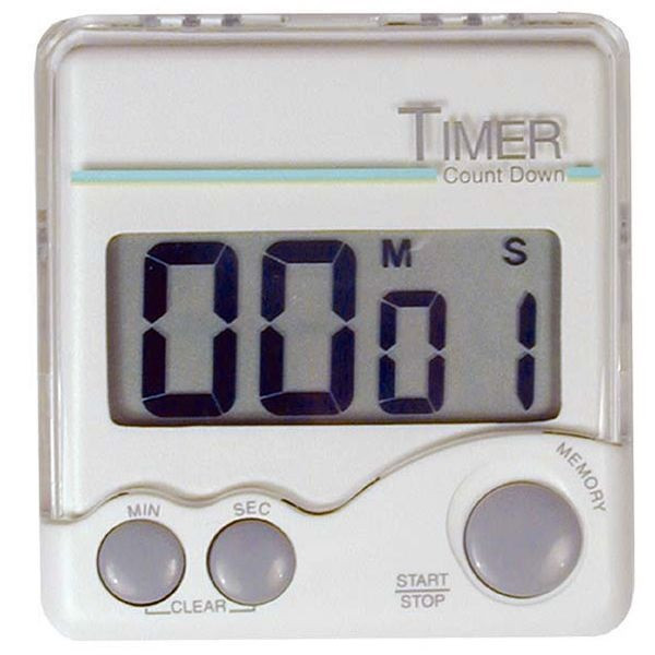 Adcraft Big Digit Timer 1 Sec-99 Min, Model# SMT-199
