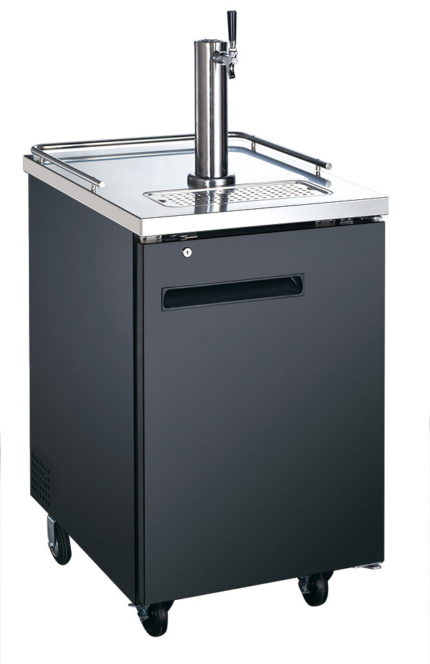 U-Star Kegerator / Beer Dispenser With Single Tap Tower 1 Keg Capacity6.5 Cubic Feet30"D X 23.5"W, Model# USBD-2428