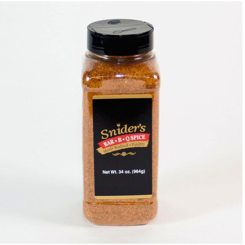 Snider's Traditional BBQ Spice & Rub - Case of 6 - 34 oz. Shakers, Model# 2179046