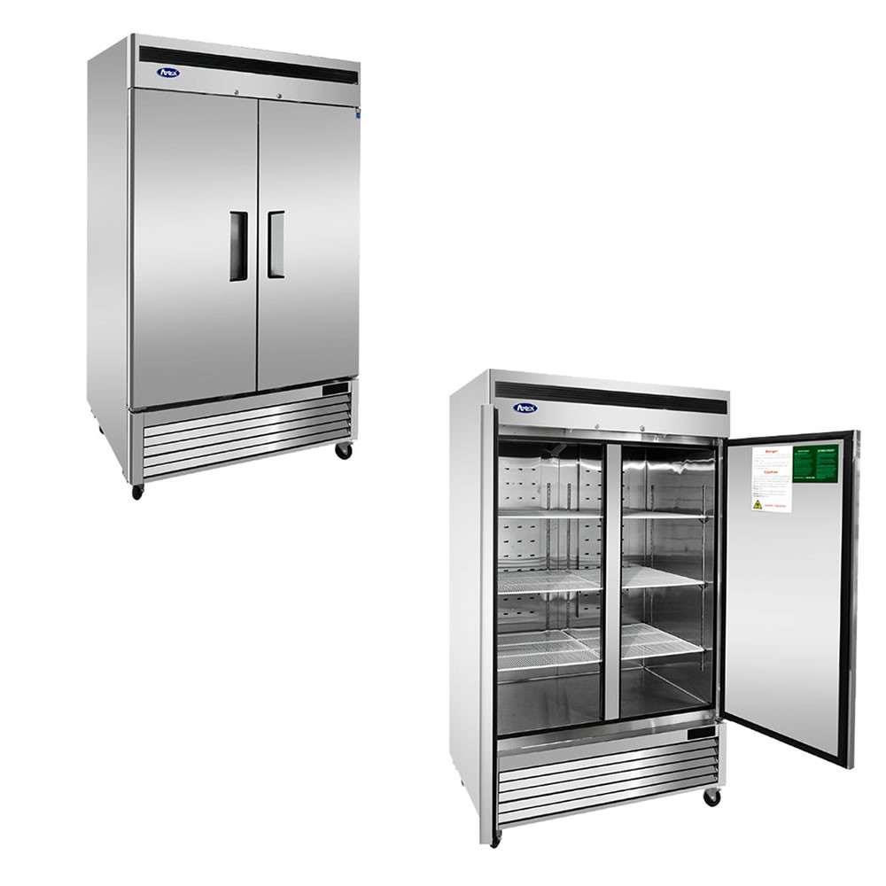 Atosa 2-Door Reach-In Freezer & Refrigerator Bundle, Model# ATO-REF-BUNDLE1