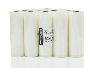 VacMaster Food Saver Style Bags 11.5 x 20' - 2-Rolls - Butcher Supply  Company