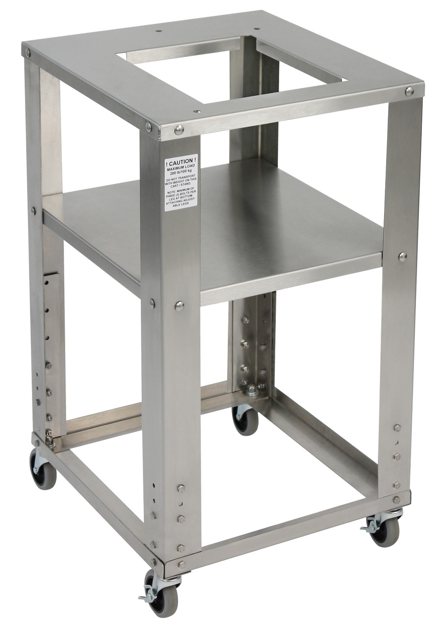 Cardinal Detecto 20" x 18" Rolling Stainless Steel Cart Adjustable Height, Model# CART2018