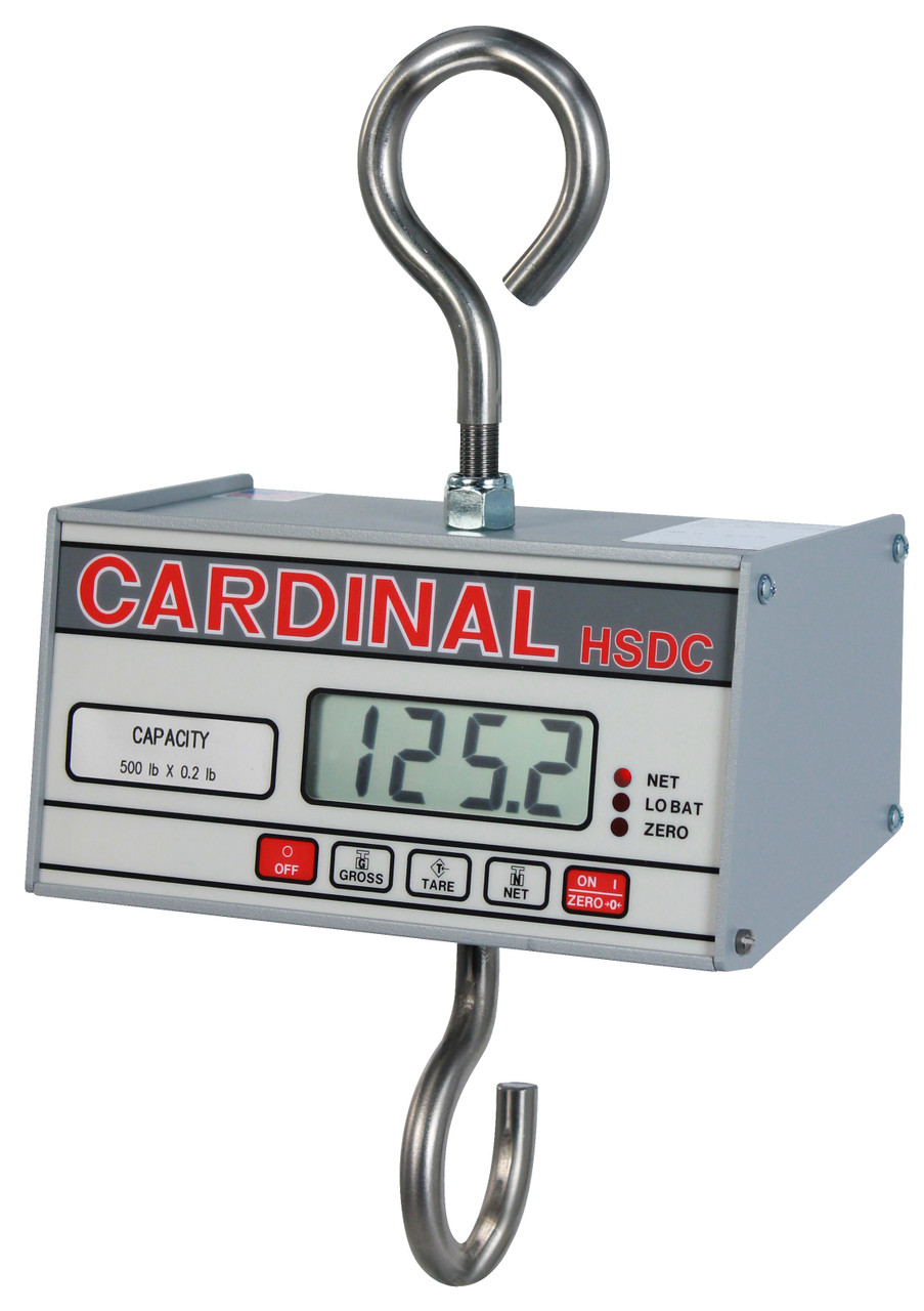 Cardinal Detecto 20 Lb Electronic Hanging Scale, Model# HSDC-20