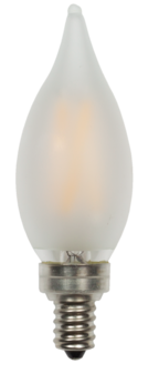 Candelabra Edge Filament Frosted by Brilliance LED