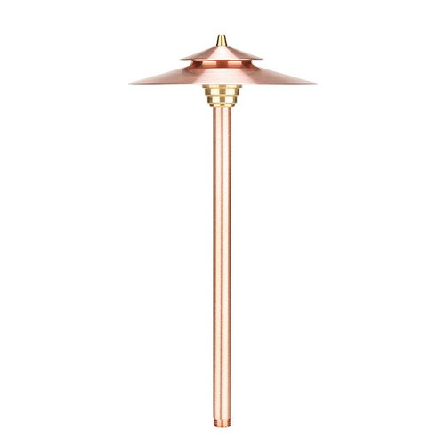 2126-CSN Solid Copper Path and Spread Light by Vista Lighting