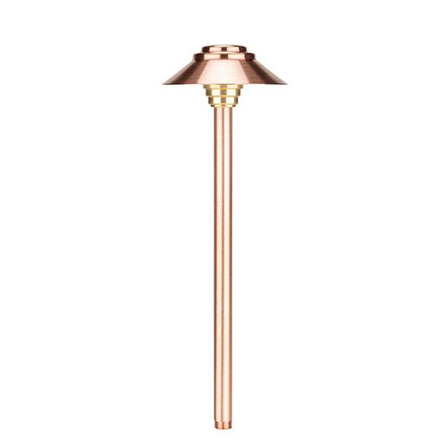 2128-CSN Solid Copper Path and Spread Light by Vista Lighting