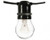 50' Commercial Grade Bistro String Light With 120v Incandescent Clear Bistro Lamps (Medium Base L-BK-S14-11-120)