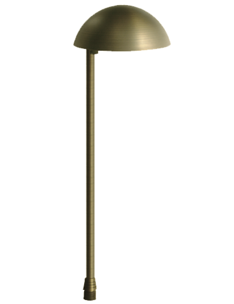 Corona Lighting CL-718B Solid Brass LED Path Light Antique Bronze