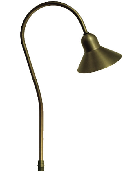 Corona Lighting CL-719B Solid Brass LED Path Light Antique Bronze