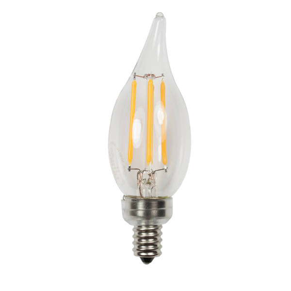 Candelabra Edge Filament by Brilliance LED