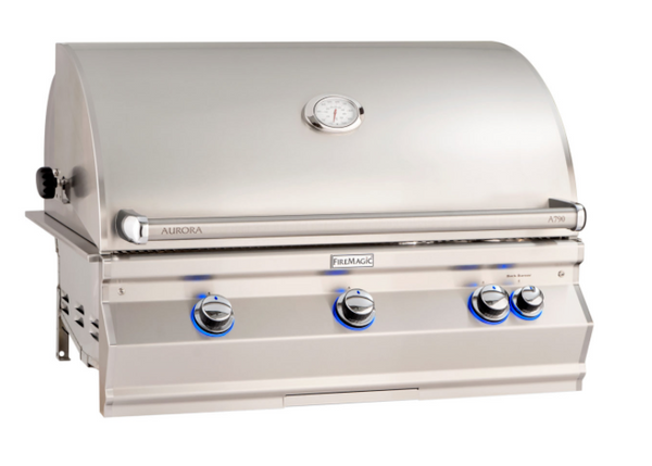 Aurora A790I Built-in Grill with Analog Thermometer by FireMagic