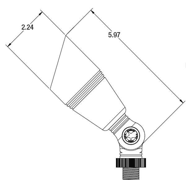 Noble Uplight (Brass) 12 Volt