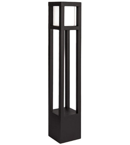 Tower Led Bollard 12V 30In Bk Al 3000K