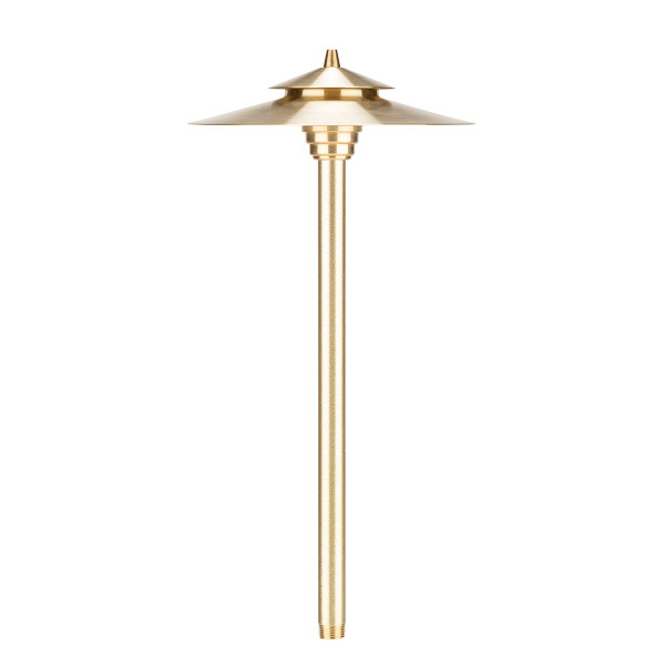 2127-BSN Brass Path and Area Light by Vista Lighting