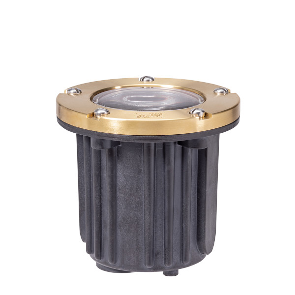5276-BSN brass in ground well light