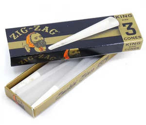 Zig Zag Ultra Thin Cones King Size 3 Pack Zig Zag Ultra Thin Cones King Size 3 Pack
