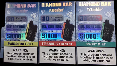 Boulder Diamond Bar 51,000 Puffs Disposable Vape Device Review – Now at Vapecation Weslaco!