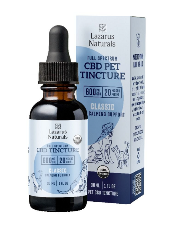 Lazarus Naturals CBD Pet Tincture 600 mg