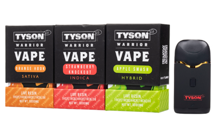 Tyson 2.0 Warrior Live Resin Disposable