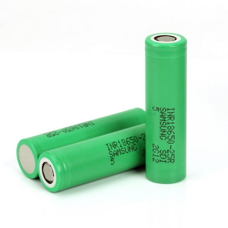 Samsung 25R 2500 mah Battery