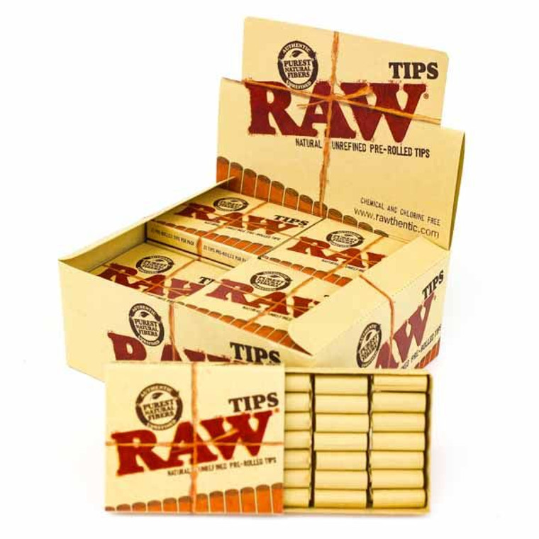 Raw Tips Pre-Rolled