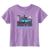 Hammer Lane Pixel Truck Toddler Tee - Pink Truck