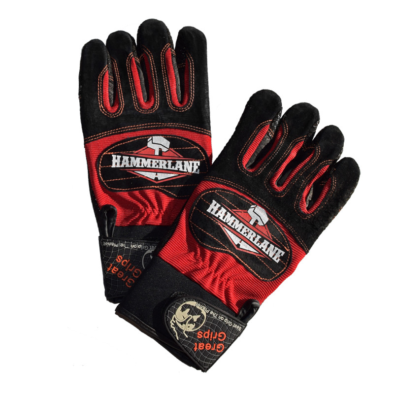 mens red gloves