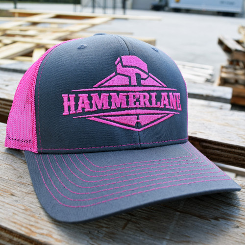 Neon Pink Hammerlane Hat