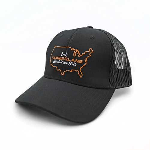 American Grit Snapback Black Hammerlane Trucker Hat