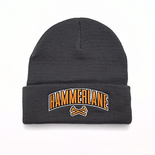 Hammerlane Grey Cross Hammer Beanie