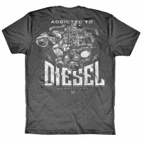 Diesel Addicted Hammer Lane Trucker Shirt Back