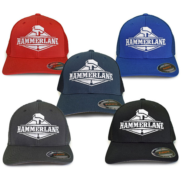 Original Fitted Mesh Hammerlane Hat Hammer Lane