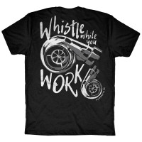 Black Whistle While You Work Hammer Lane T-Shirt