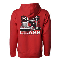 Best In Class Hammer Lane Hoodie Sweatshirt - Red Back
