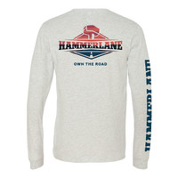 Red Rock Hammer Lane Long Sleeve T-Shirt Back