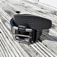 Hammer Lane Genuine Leather Black Belt