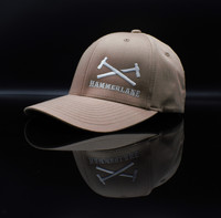 Khaki Hammerlane Cross Hammers Fitted Flex Hat