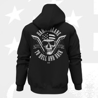 To Hell and Back Hammer Lane Hoodie Sweatshirt Back