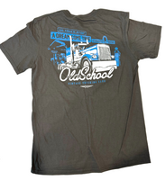 Dark Grey Old School Hammer Lane T-Shirt