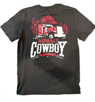 Dark Grey Asphalt Cowboy Hammer Lane T-Shirt