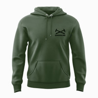Hammer Lane Cross Hammers Olive Hoodie Sweatshirt