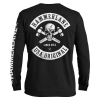 Skull Hammer Lane Long Sleeve T-Shirt Back