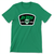 Patch Logo/Listos (Unisex Kelly Green Tee)