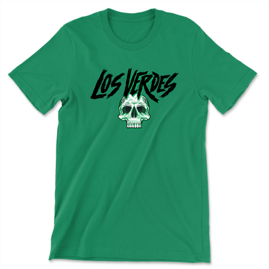 LV Hasta La Muerte (Unisex Kelly Green Tee) - Los Verdes Webstore