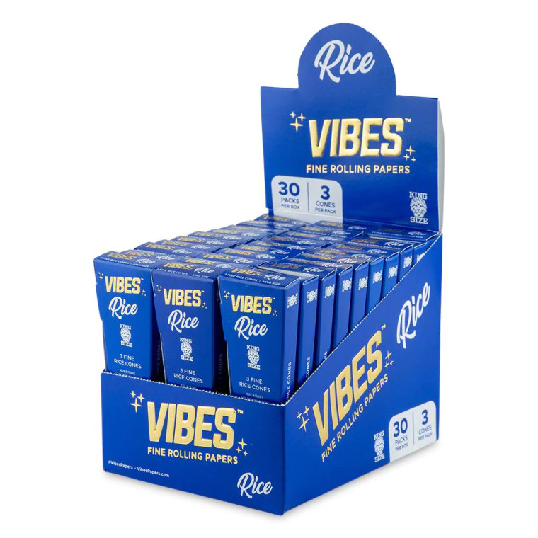 VIBES CONES KING SIZE (30 CT)